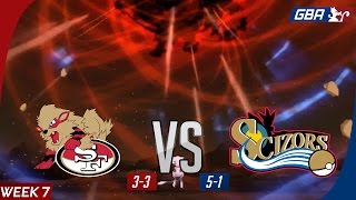 GBA S7W7 - San Francisco Arcaniners vs Philadelphia Scizors (Pokemon Sun Moon Wifi Battle)