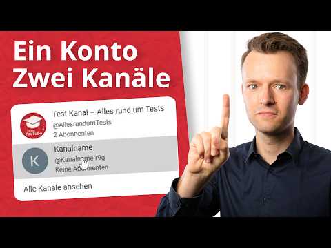 Zweiten YouTube Kanal unter einem Konto erstellen