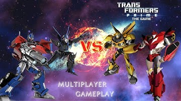 Transformers Prime The Game Wii U Multiplayer (Brawl Tournament) Part 137