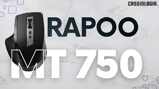 O MELHOR MOUSE PARA PRODUTIVIDADE por menos de 150,00 - RAPOO - MT750L