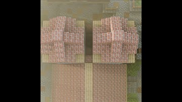 Minecraft world render in Blender #blender #animation #minecraftanimation