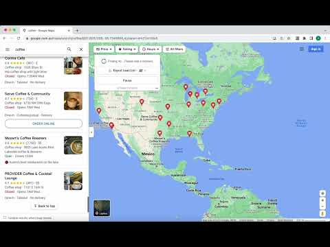 How to scrape google maps?