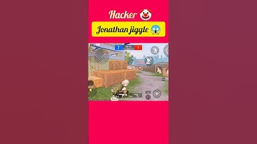 Hacker 🤡 Jonathan jiggle 😱 pro player || #jonathan  #bgmi #hacker