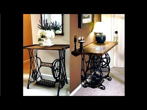 Video: How To Decorate Your Home With An Old Foot Sewing Machine