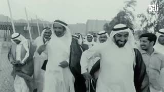الشيخ زايد بن سلطان آل نهيان يزور حديقة العين