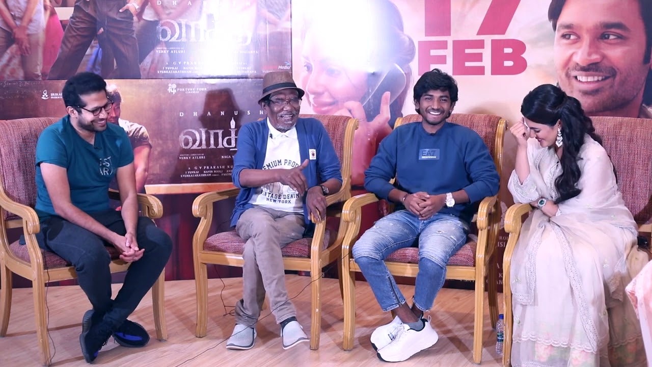 Vaathi Movie Team Interview - Dhanush | Samyuktha | Venky Atluri - V2Cinemas