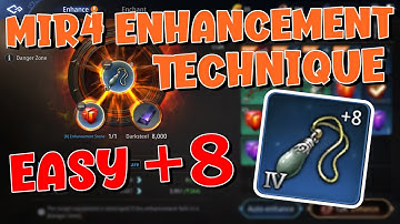 MIR4 | EHNHANCEMENT TECHNIQUE | EASY PANG EPIC ITEM AGAD