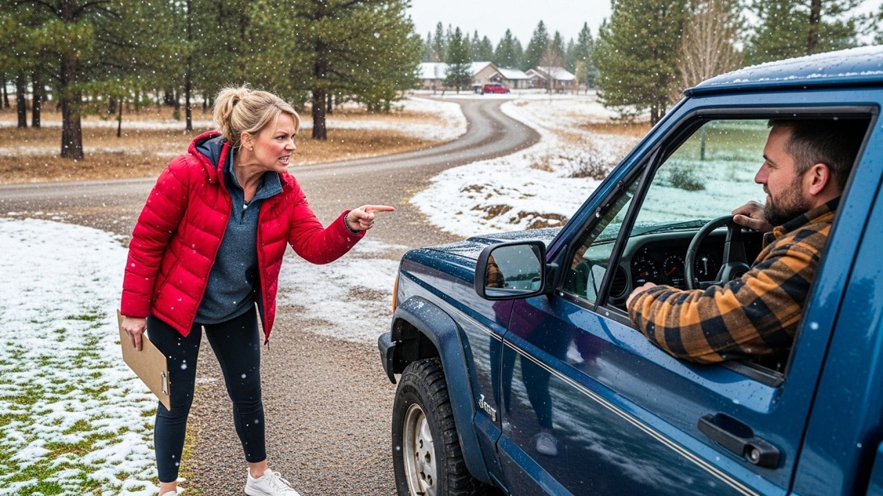 HOA Banned Winter Parking On My Property, So I Revoked Their Easement Through My Land