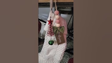 I made Christmas tags for our stockings #stockingtags #diy #christmas #crafting