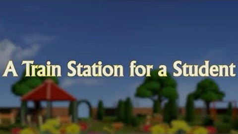 A Train Station For a Student| For Class 7|  Living English | Full explanation|