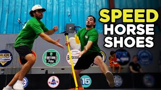 The Fastest Horseshoes Tournament Ever Played