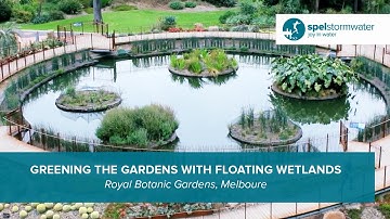 Floating Wetlands | Royal Botanic Gardens Melbourne | SPEL Stormwater