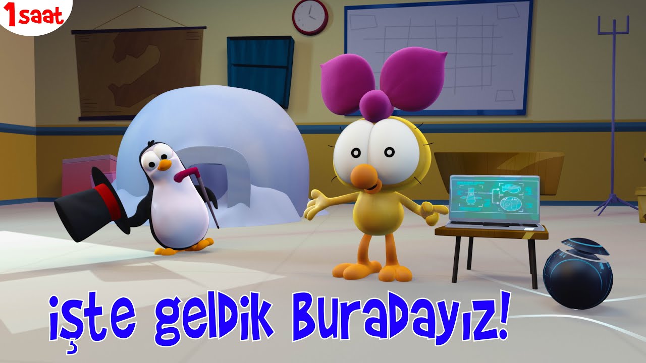 1 SAAT TÜRKÇE ÇİZGİ FİLM - Limon ile Zeytin 🥳😇😁  #98 - İşte geldik buradayız!🥳😇😁 | TRT Çocuk