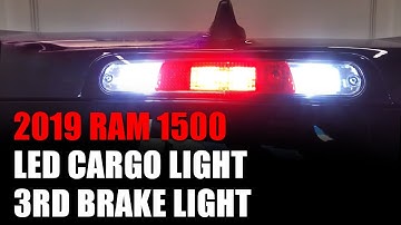 2019 2020 Ram 1500 Cargo & Third Brake Light LED Bulb Install - Perfect LED Replacement