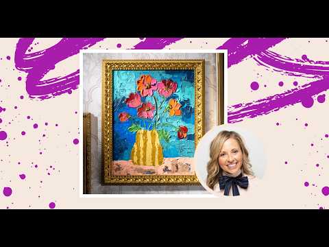 Let’s Paint: Fall Floral | FREE Step-by-Step Acrylic Painting Class