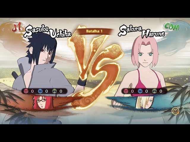 Dubladores de Naruto,Sasuke,Sakura! (Storm4Dublado!) 