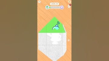 Paper fold Gameplay Level - 24 #shorts #shorts