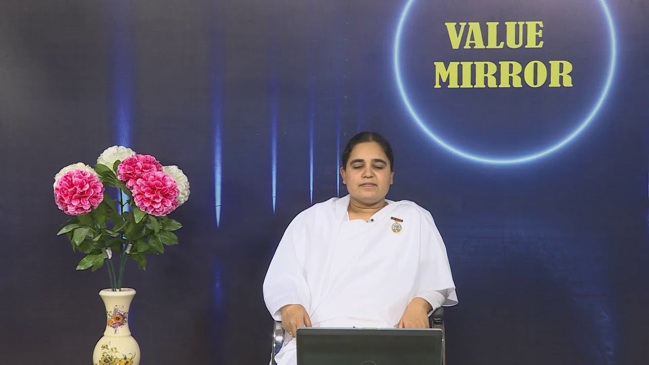 Live : Value Mirror - Part-4 ( Acceptance ) Online Childrens Series for Nurturing Values -  BK Parul