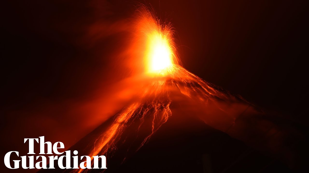 唸声グアテマラ映像 フエゴ火山 再び大規模噴火で4000人に避難命令 唸声の気になるニュースとストリートビュー