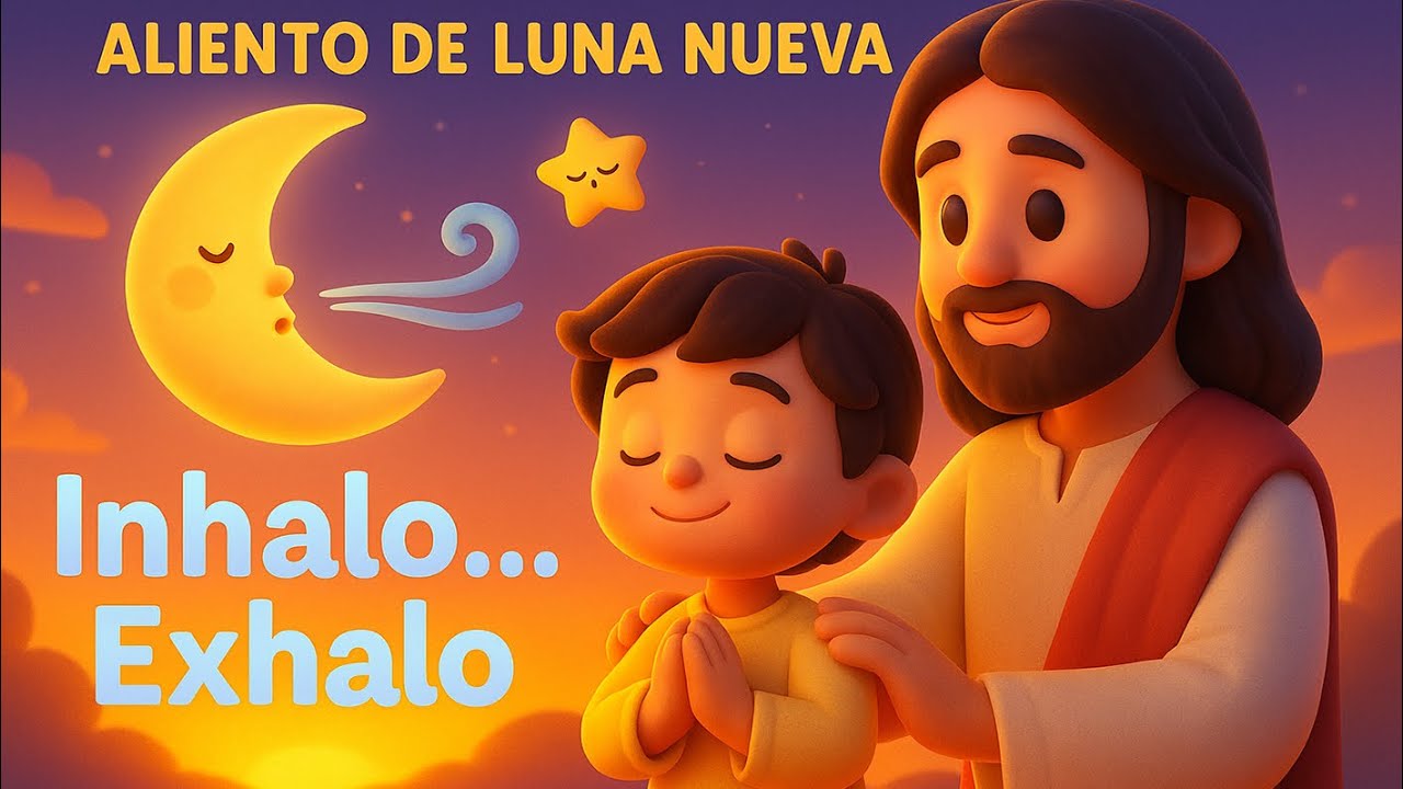 Aliento de Luna Nueva | Jesús mi paz | Lullaby cristiana en español | Sueño seguro y profundo