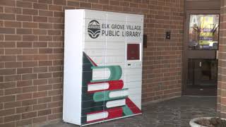 Elk Grove Village Public Library Outdoor Holds Locker
