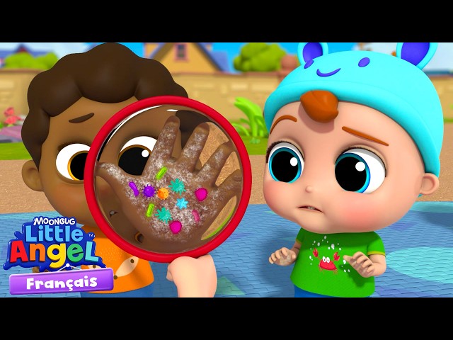 Apprends à laver tes mains | Comptines avec Bébé Louis | Little Angel Français