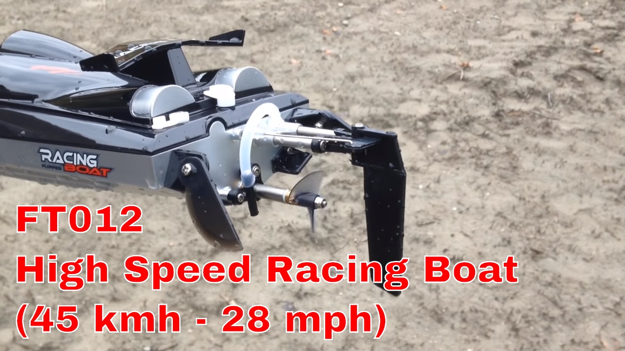 FT012 - High Speed Racing Boat (45 kmh - 28 mph) - YouTube