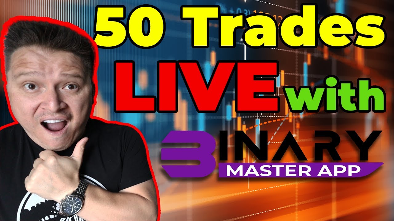 😱📈I Place 50 TRADES with the BLW Binary Master APP💰🤑