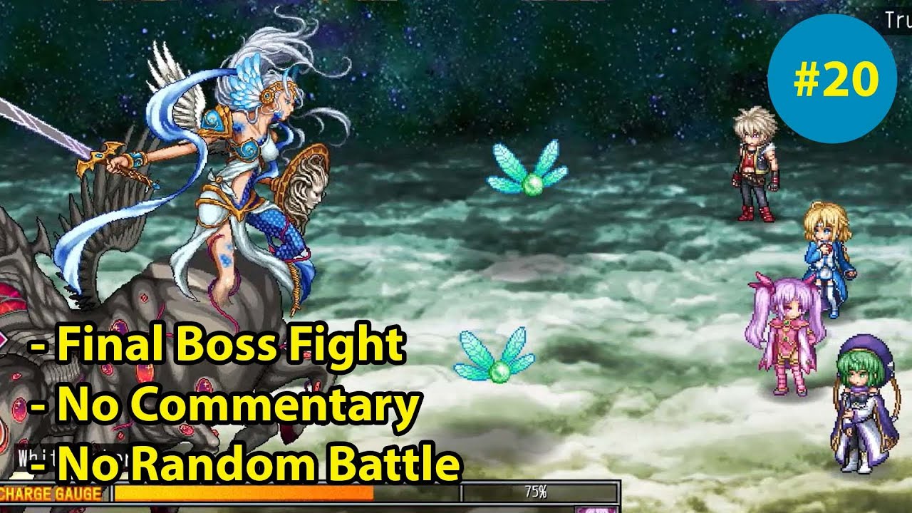 Asdivine Cross Walkthrough Gameplay No Commentary Gameplay Part 20 - Light Deity Boss Fight