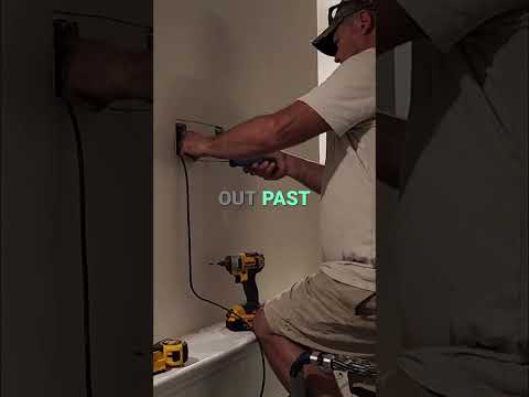 Tcl frame tv install: pest-proof box build! By south charlotte services #shorts