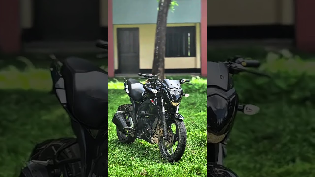 Suzuki gixxer monotone black | Ajijur Rahman 