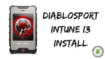 DiabloSport InTune i3 Install