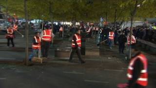 The pre-dawn eviction of Zuccotti Park