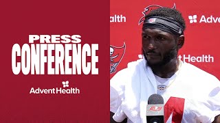 Chris Godwin Calls Jalen McMillan ‘Great Fit’ for Krewe | Press Conference | Tampa Bay Buccaneers