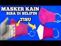 CARA MENJAHIT MASKER KAIN, how to sew face mask #maskerkain #maskerkainperca, #maskerperca
