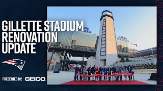 Gillette Stadium 2023 Renovations Update | Patriots All Access