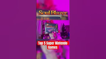 Top 5 Super Nintendo Games (you Haven’t played)