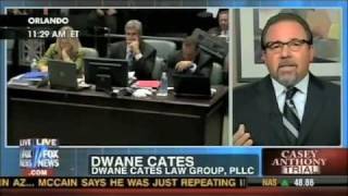 Dwane Cates discusses the Casey Anthony Trial on Fox News