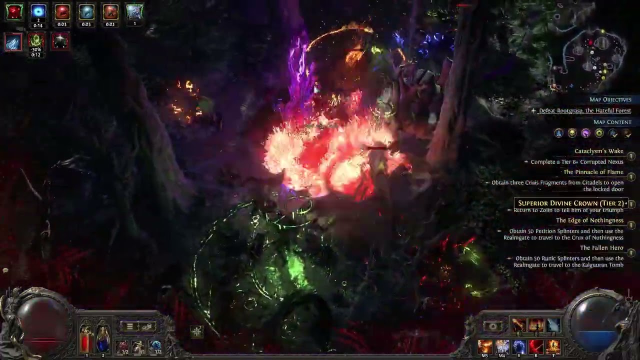 T15 abyssal Overrun with a breach tablet and boss