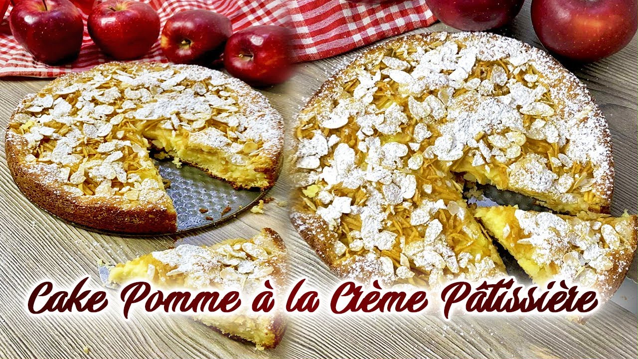 كيك التفاح 🍎و كريم باتيسيير مذاق لا يقاوم ببيضتين فقط 🥚🥚