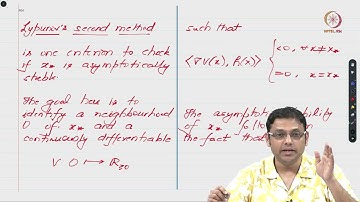 Lec 19 Stability of ODEs and Lyapunov Methods