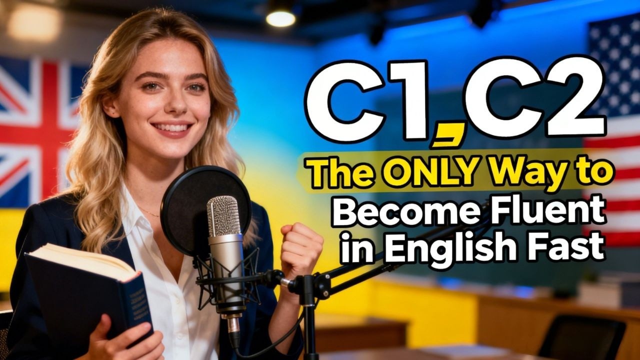 C1_C2:The ONLY Way to Become Fluent in English Fast (Daily Listening Practice for Advanced Learners)