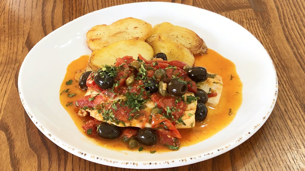 Pescado a la Mediterranea