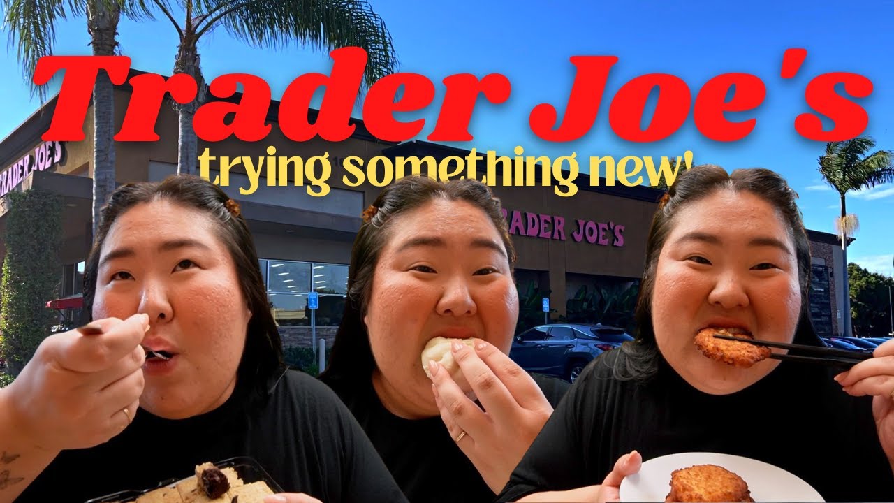 Rating TRADER JOE'S foods + FIRST TIME TRYING + it was HORRIBLE!!! | chub club vlog