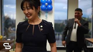 Studio D in San Bernardino Visited by Mayor Helen Tran and Business Community
