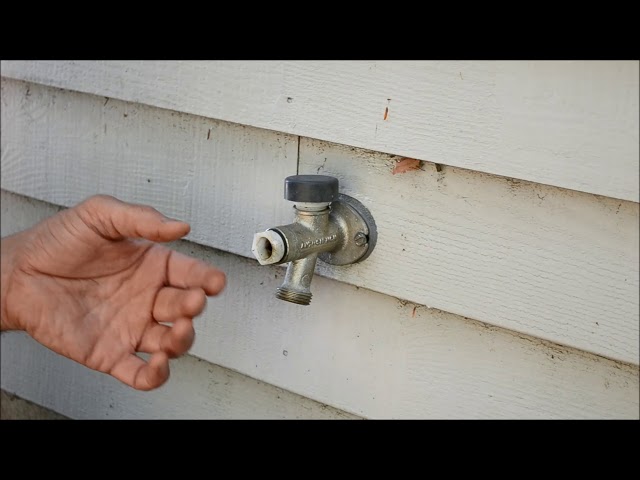 How to Fix Anti Siphon Valve on Faucet 