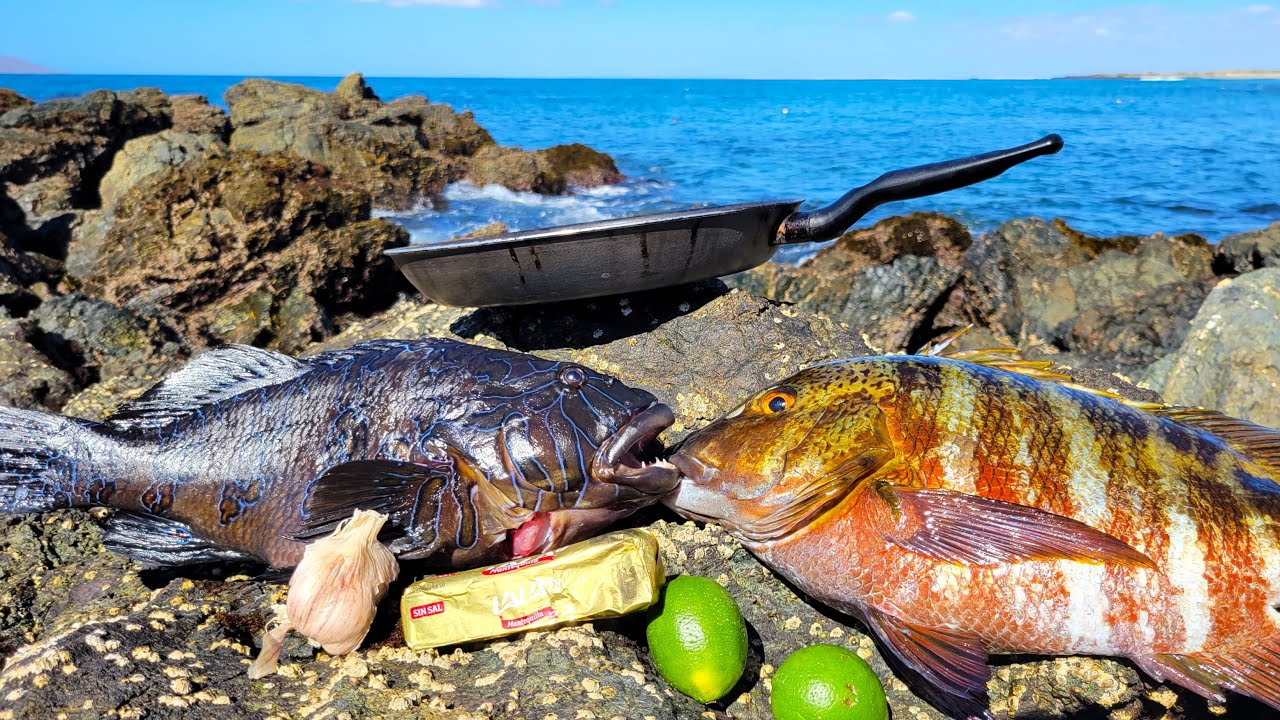 Catch'n Cook'n EXOTIC Fish on a FOREIGN ISLAND! YouTube