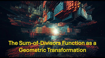 [DF-XXII] The Sum-of-Divisors Function as a Geometric Transformation