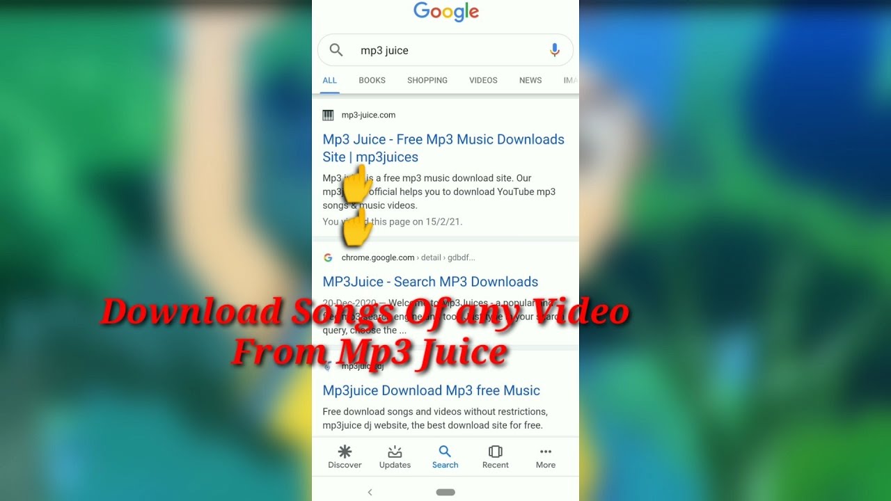 Download Any (SongOf The Video) Or Music) For Free On Mp3 Juice