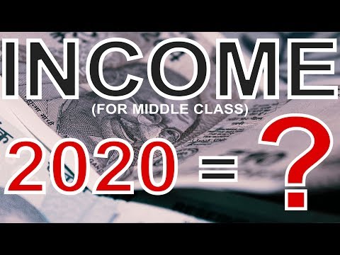 Video: What Is The Income Of The Middle Class